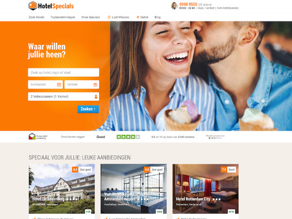 HotelSpecials lanceert responsive website