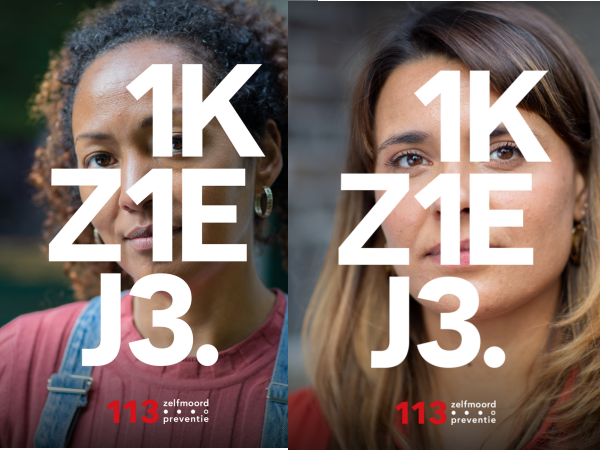 113 ontwikkelt in samenwerking met KesselsKramer publiekscampagne 1K Z1E J3