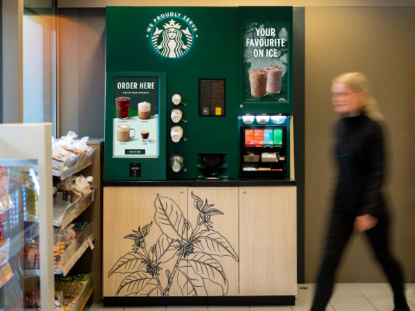 Nestle met Self-Serve-koffie met zelfbedieningsautomaat van Starbucks